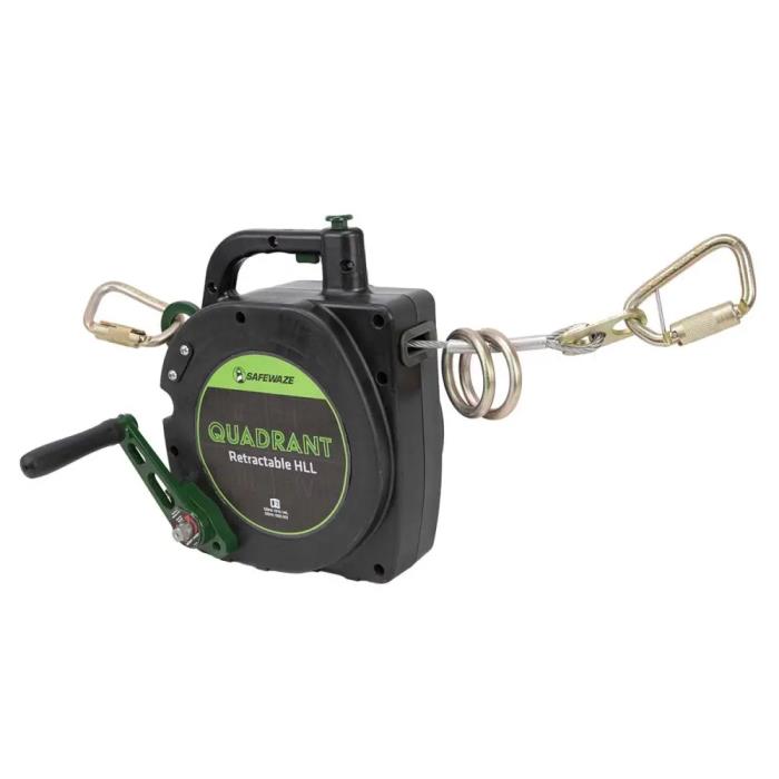 Safewaze Quadrant Retractable Horizontal Lifeline Kit 5ft - 2 Person