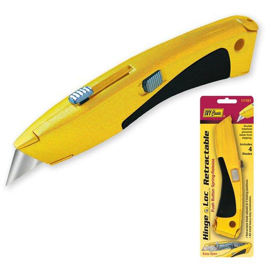 Hinge-Loc Retractable Utility Knife