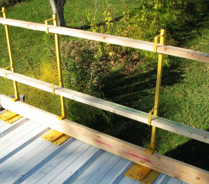 Acro Flat Surface Guardrail System