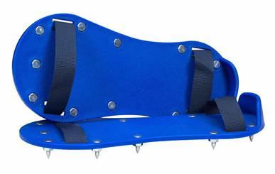 Spiked Sandals w/ Plastic Sole, 3/4In Spikes And Velcro Closure Straps