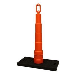 Perimeter Defender Warning Line Cone & 30 Lb Base