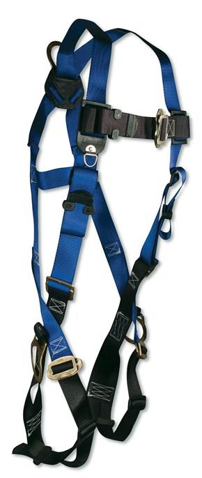 Falltech Contractor Harness w/ Mating Buckle Straps & 3 D-Rings