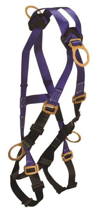 Falltech Contractor Harness w/ Mating Buckle Adjustment & 2 D-Rings