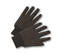 Brown Jersey Glove - Large