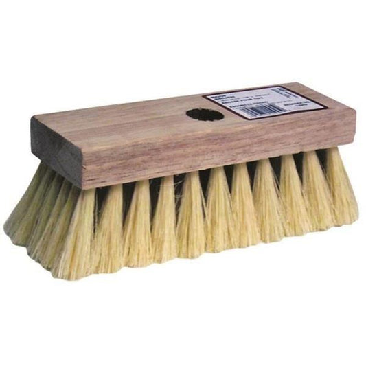 7in Roof Brush - Natural Tampico - Use With Threaded Handle