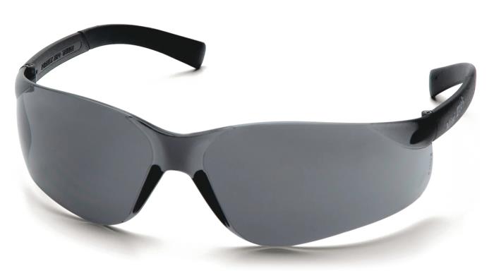 Mini Ztek Safety Glasses w/ Gray Lenses (Small Frame)