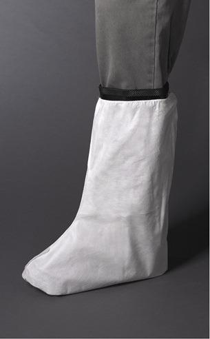 PIP Boot Covers - Disposable 18In - White