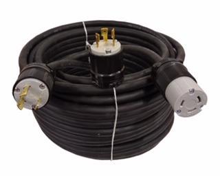 100ft Line Cord With Connectors Attached And Plug