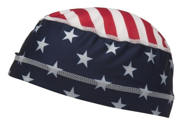 Moisture Wicking Skull Cap - Flag