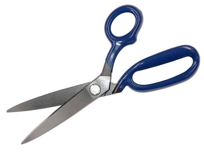 Everhard Supernonstick Shears, 10-3/8In Long, 4-5/8In Cut, Right-Handed