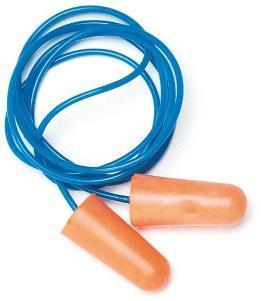 Pyramex Disposable Foam Earplugs Corded, Box Of 100