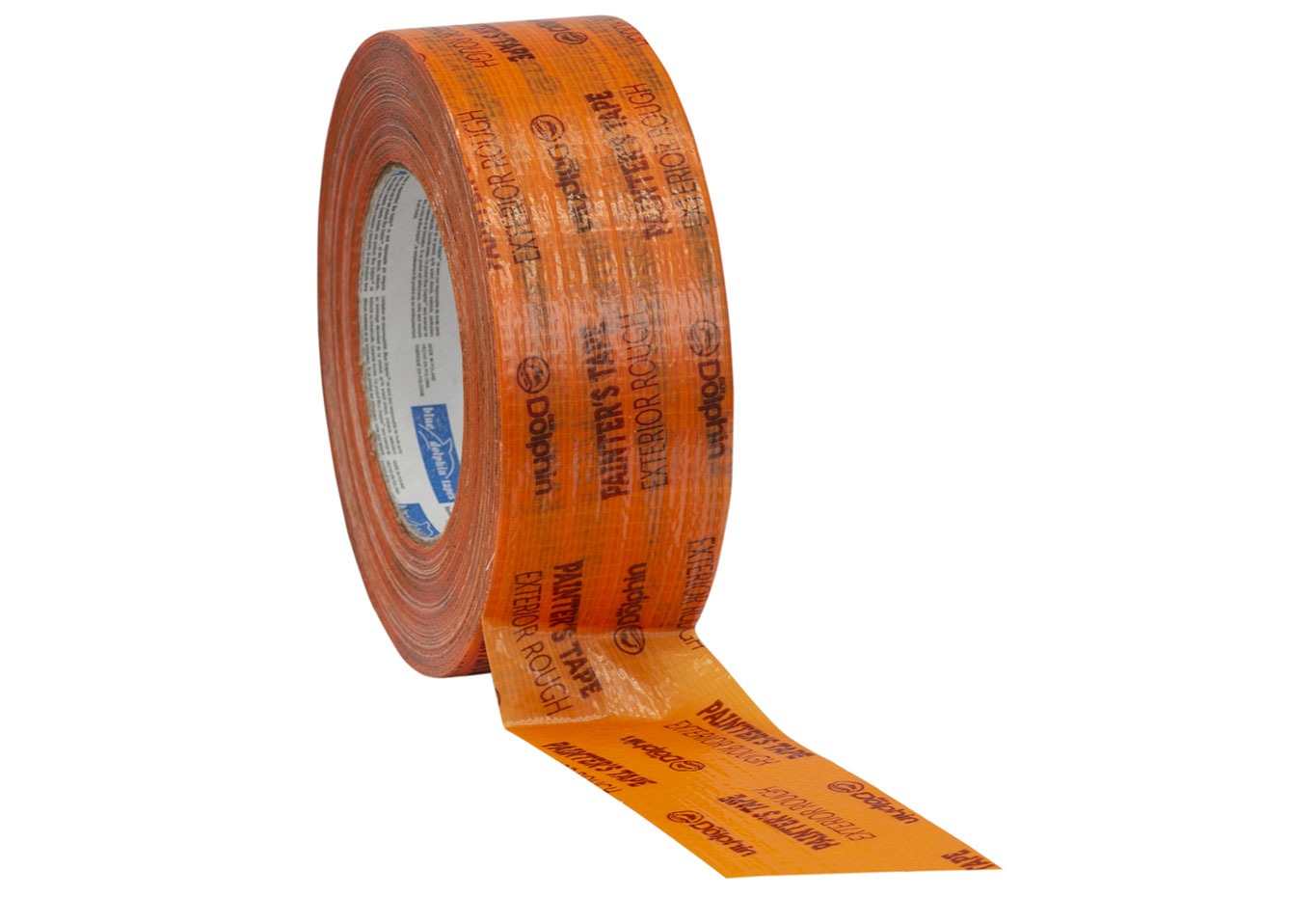 Blue Dolphin Rough Surface Exterior Tape 2in X 54.6Yd - Orange