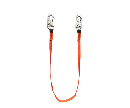 Safewaze Extreme 6ft Web Positioning Lanyard w/Double Locking Snap Hooks