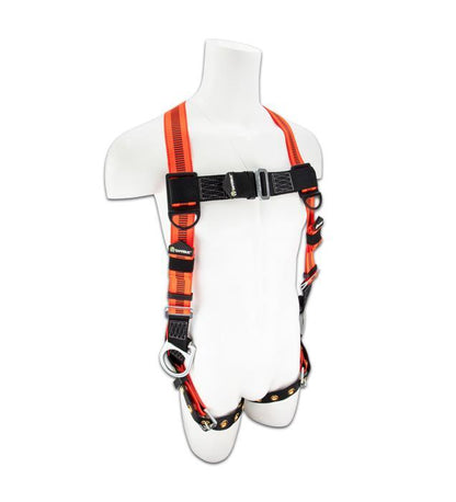 Safewaze V-Line Harness w/3 D-Rings - Back And Sides With Grommet Legs - Universal Fit