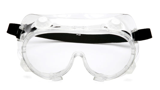 Pyramex Safety Goggles - Cap Vented For Chemical Splash Protection