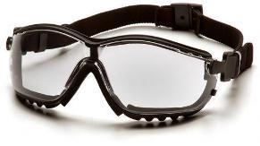 Pyramex V2G Goggle Glasses- Clear Anti-Fog Lenses