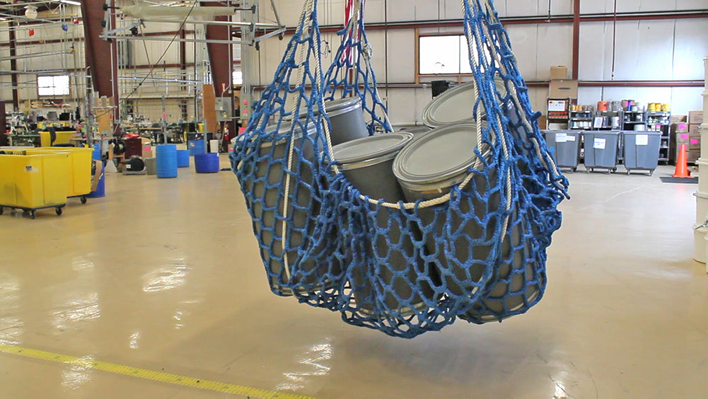 Cargo Lifting Net 12ft X 11ft - 3 Ton Capacity - 2 Available At This Price