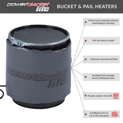 Powerblanket Lite 5 Gallon Pail Heater