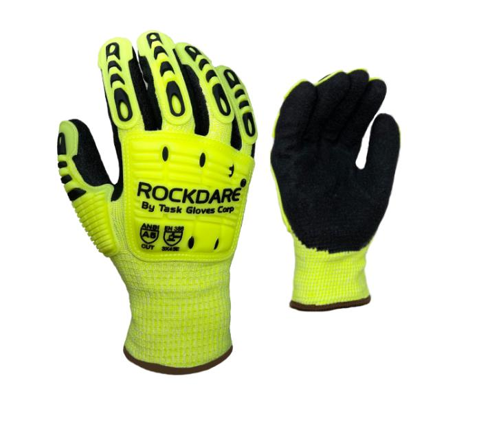 Task Rockdare Cut & Impact Resistant Waterproof Winter Glove - ANSI Cut Level A5