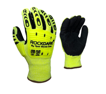 Task Rockdare Cut & Impact Resistant Waterproof Winter Glove - ANSI Cut Level A5