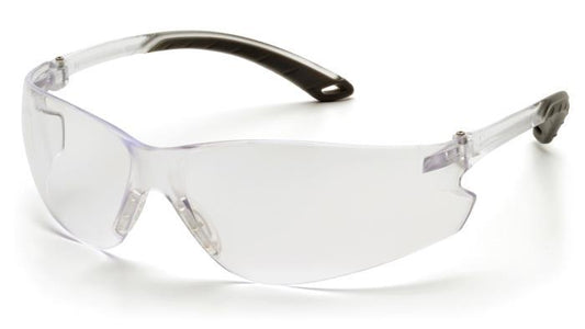 Pyramex Itek Safety Glasses - Clear Anti-Fog Lenses