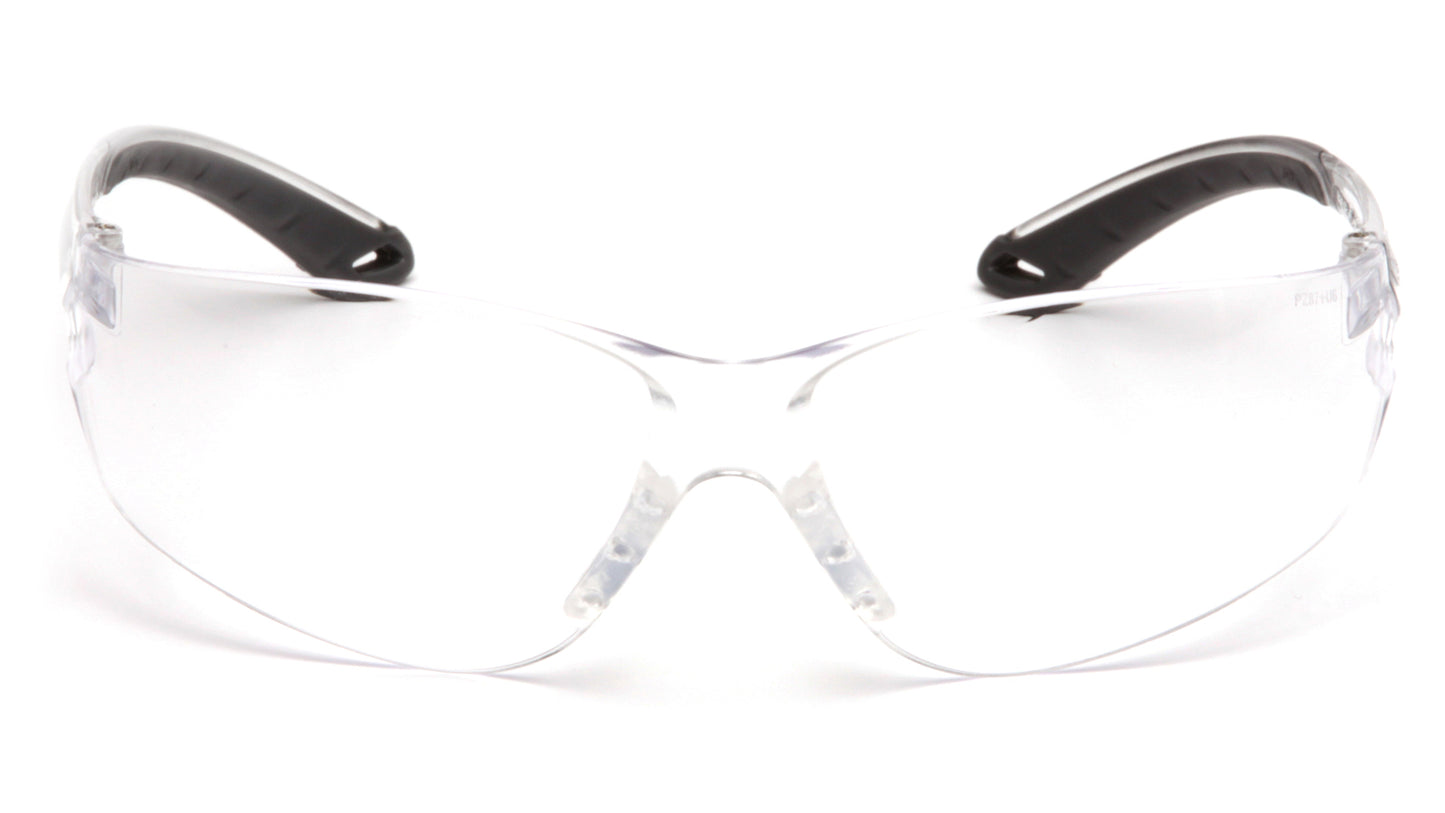 Pyramex Itek Safety Glasses - Clear Anti-Fog Lenses