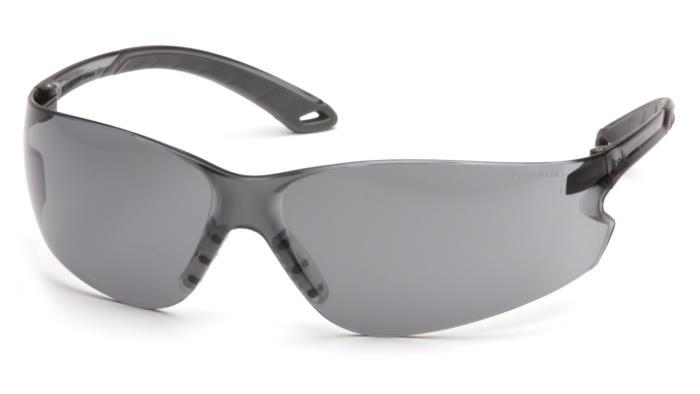 Pyramex Itek Safety Glasses - Gray Anti-Fog Lenses