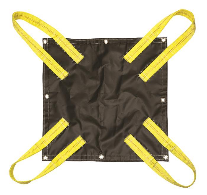 Snow Tarp 20ft X 20ft With Heavy Duty Lifting Slings