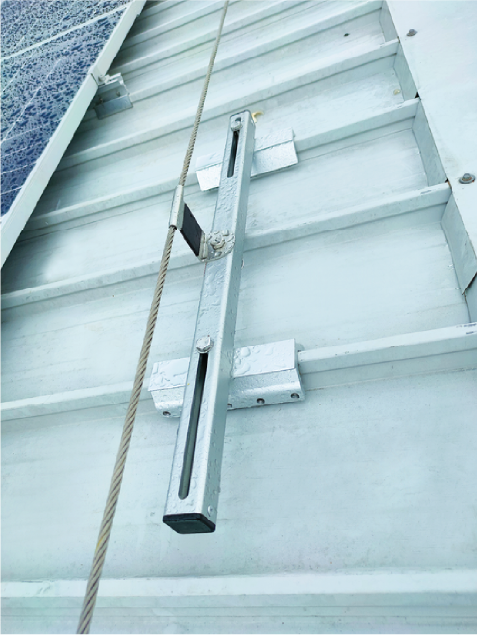 KStrong Uff4000 Impact Series Engineered Horizontal Lifelines For Roof Deck, Wall/Column And Ceiling Mount Applications