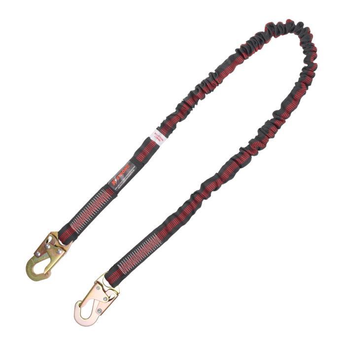 Kstrong 6ft Internal Shock Absorbing Lanyard w/Snap Hooks